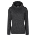 Black - Front - Mountain Warehouse Womens-Ladies Cowl Neck Fleece Top