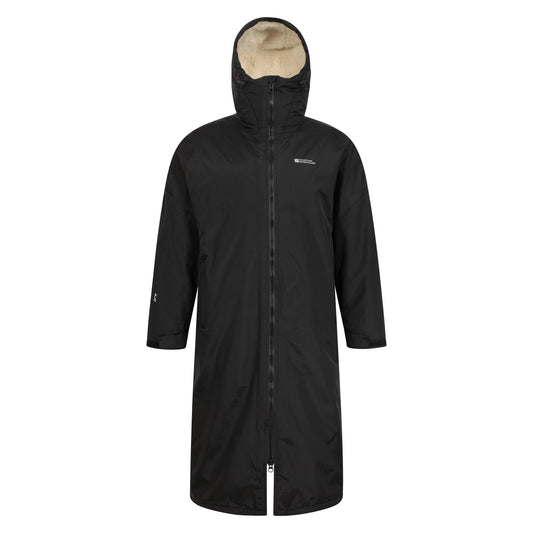 Black - Front - Mountain Warehouse Mens Tidal Waterproof Robe
