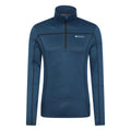 Navy - Front - Mountain Warehouse Mens Finsbury Active Midlayer