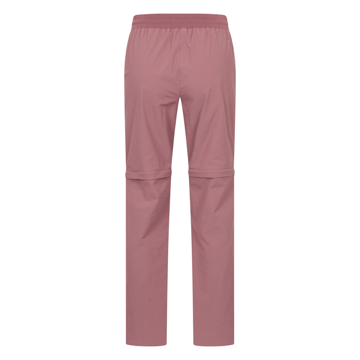 Brown - Back - Mountain Warehouse Womens-Ladies Hiker Stretch Zip-Off Trousers