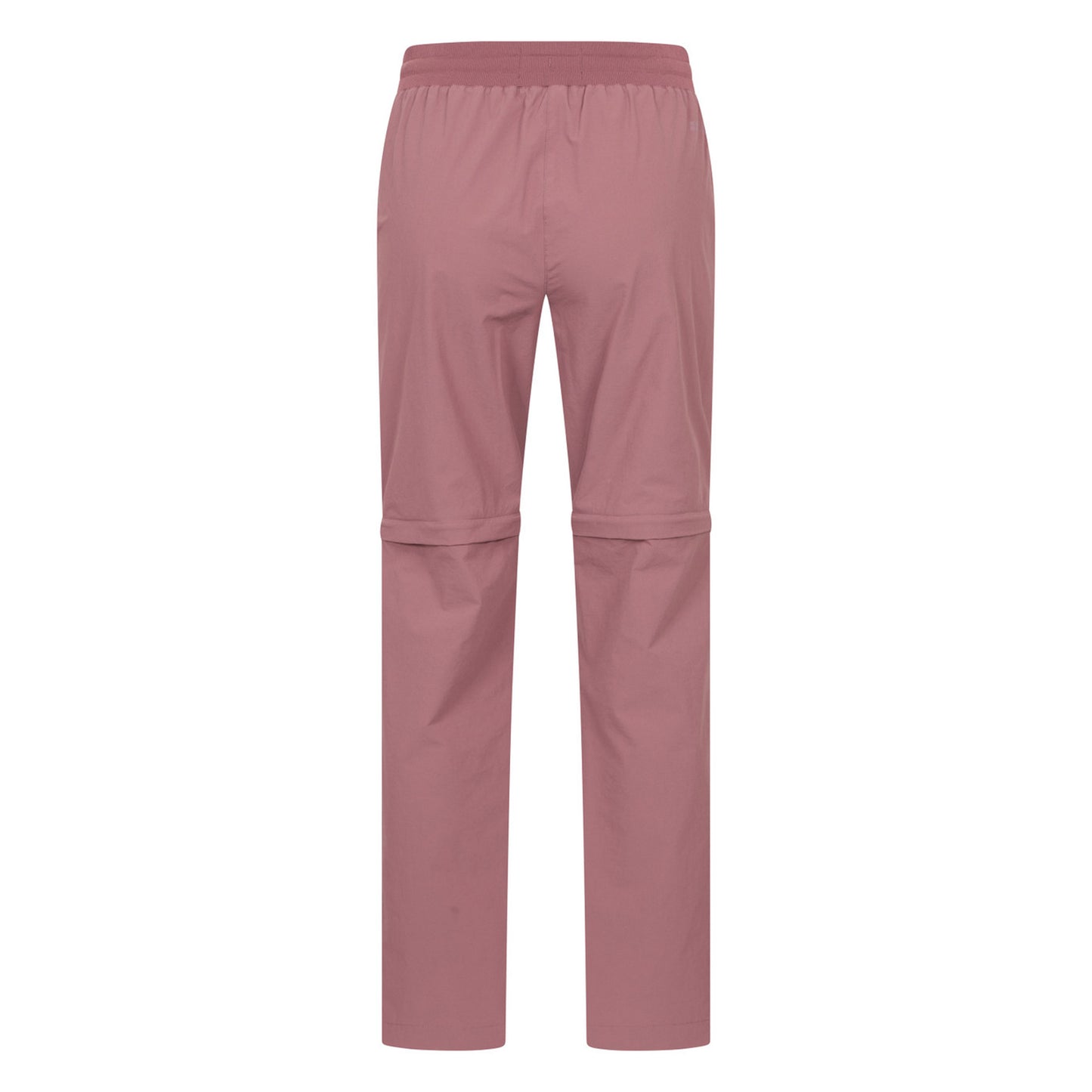 Brown - Back - Mountain Warehouse Womens-Ladies Hiker Stretch Zip-Off Trousers