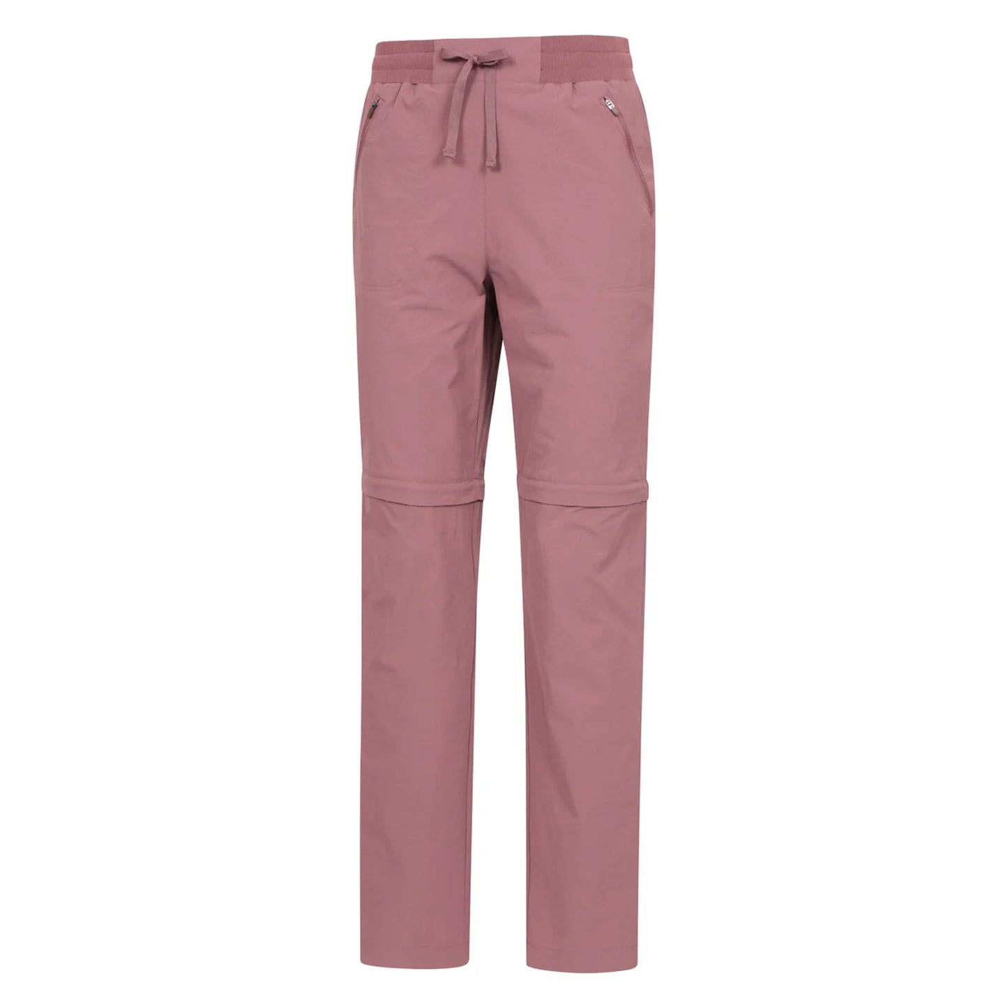 Brown - Side - Mountain Warehouse Womens-Ladies Hiker Stretch Zip-Off Trousers