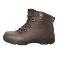 Brown - Lifestyle - Mountain Warehouse Childrens-Kids Canyon Waterproof Suede Walking Boots