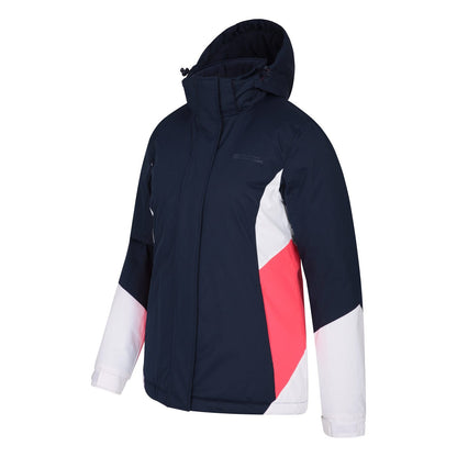 Dark Blue - Side - Mountain Warehouse Womens-Ladies Moon Ski Jacket