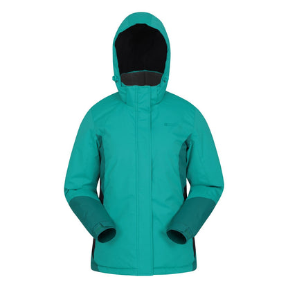 Green - Front - Mountain Warehouse Womens-Ladies Moon Ski Jacket