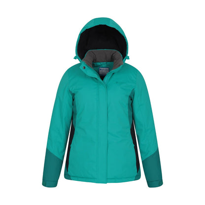 Green - Pack Shot - Mountain Warehouse Womens-Ladies Moon Ski Jacket