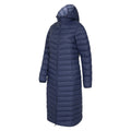Navy - Side - Mountain Warehouse Womens-Ladies Florence Extra Long Padded Jacket