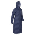 Navy - Lifestyle - Mountain Warehouse Womens-Ladies Florence Extra Long Padded Jacket
