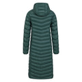Dark Green - Back - Mountain Warehouse Womens-Ladies Florence Extra Long Padded Jacket