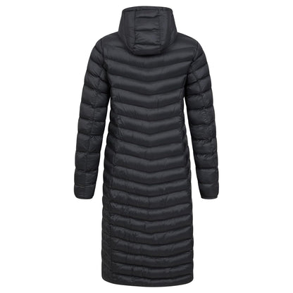 Black - Side - Mountain Warehouse Womens-Ladies Florence Extra Long Padded Jacket
