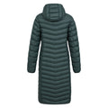 Dark Khaki - Side - Mountain Warehouse Womens-Ladies Florence Extra Long Padded Jacket