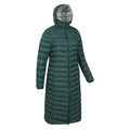 Dark Green - Lifestyle - Mountain Warehouse Womens-Ladies Florence Extra Long Padded Jacket