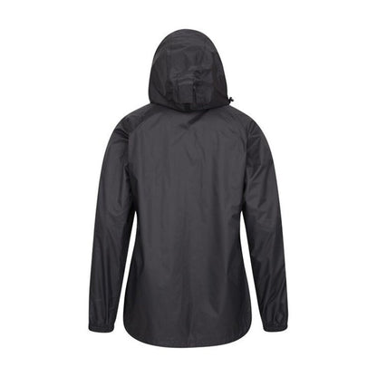 Dark Purple - Close up - Mountain Warehouse Childrens-Kids Pakka Waterproof Jacket