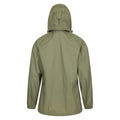 Khaki - Back - Mountain Warehouse Childrens-Kids Pakka Waterproof Jacket