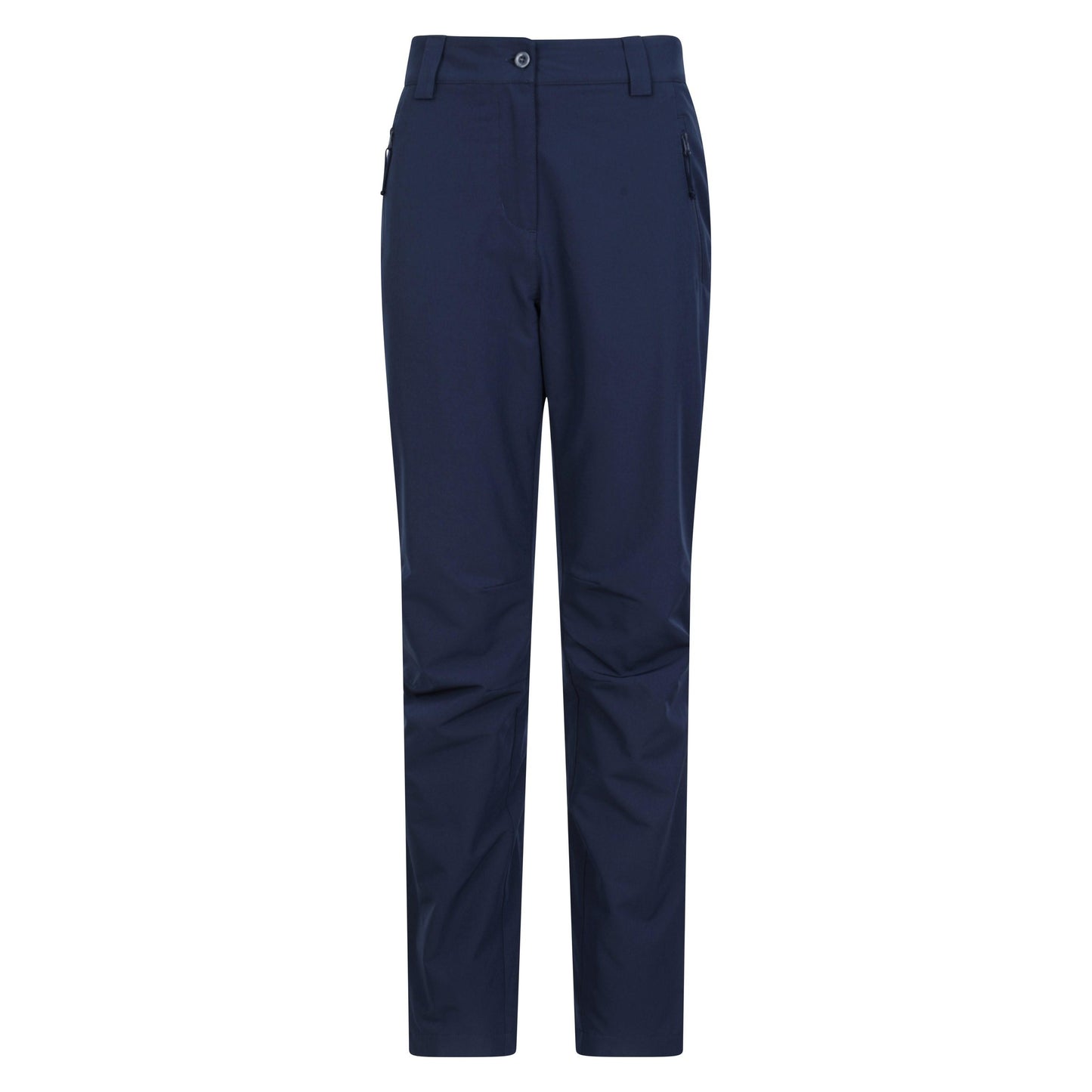Navy - Front - Mountain Warehouse Womens-Ladies Arctic II Thermal Fleece Hiking Trousers