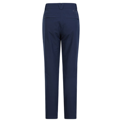 Navy - Side - Mountain Warehouse Womens-Ladies Arctic II Thermal Fleece Hiking Trousers