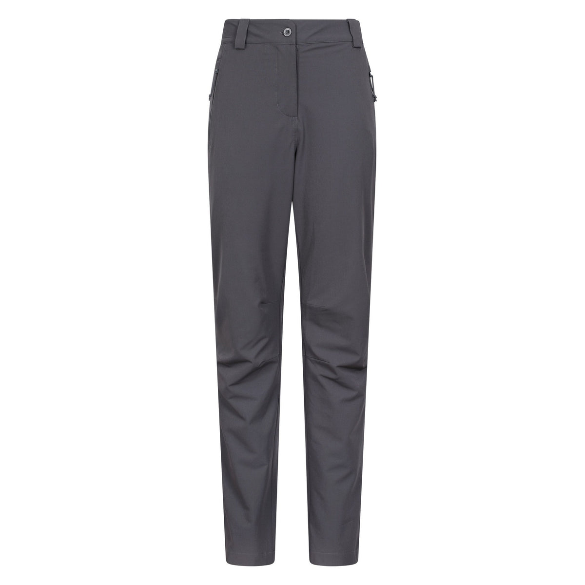 Dark Grey - Front - Mountain Warehouse Womens-Ladies Arctic II Thermal Fleece Hiking Trousers