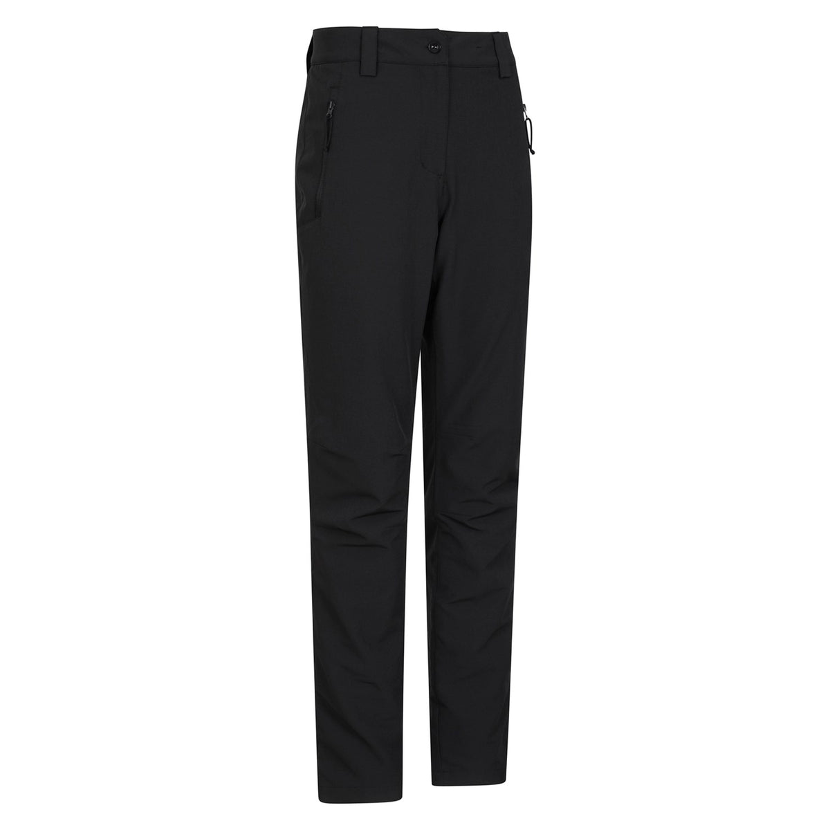 Black - Back - Mountain Warehouse Womens-Ladies Arctic II Thermal Fleece Hiking Trousers