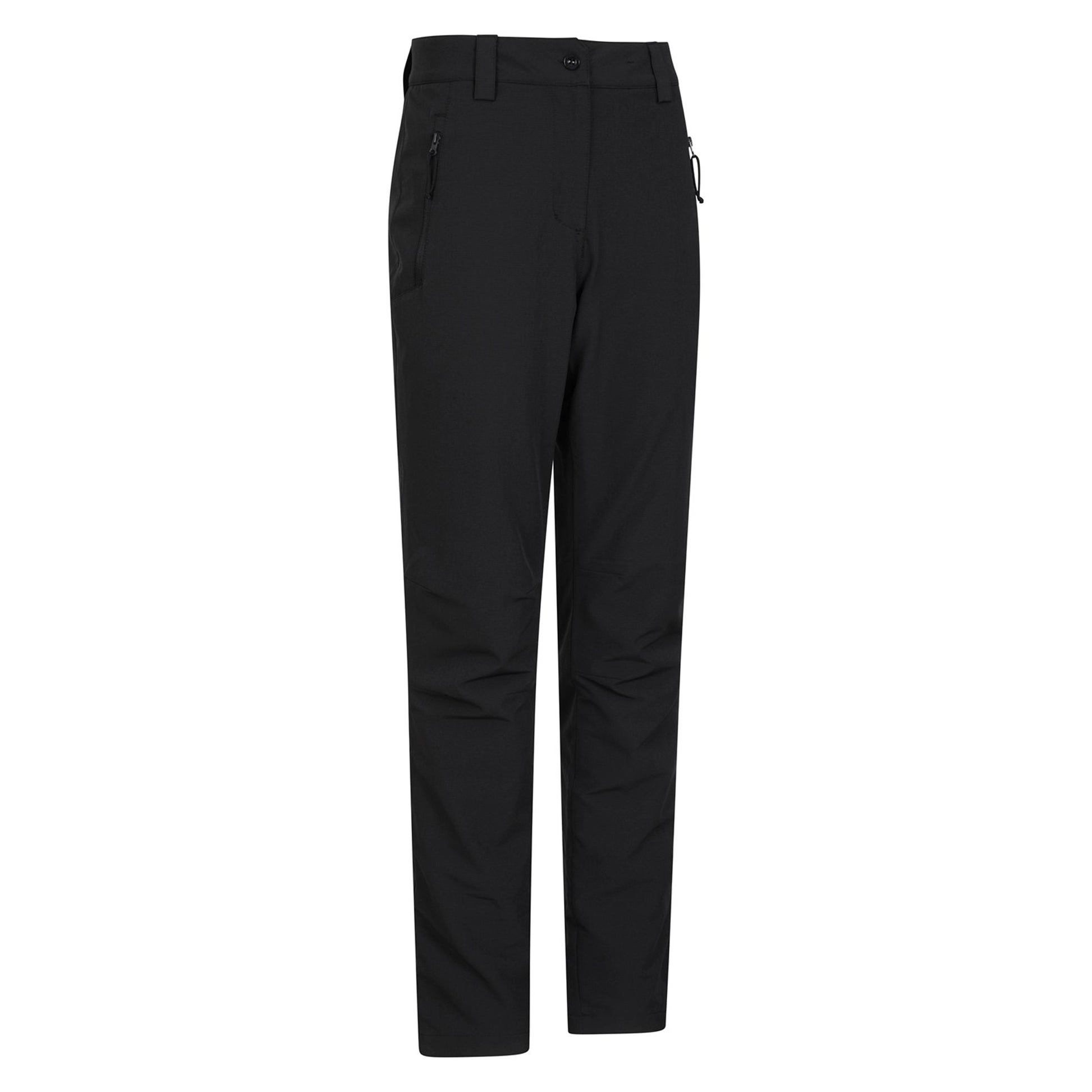 Black - Back - Mountain Warehouse Womens-Ladies Arctic II Thermal Fleece Hiking Trousers