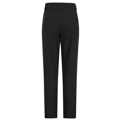 Black - Side - Mountain Warehouse Womens-Ladies Arctic II Thermal Fleece Hiking Trousers