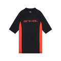 Black - Front - Animal Mens Kai Recycled Rash Guard