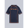 Navy - Front - Animal Childrens-Kids Kai Rash Guard