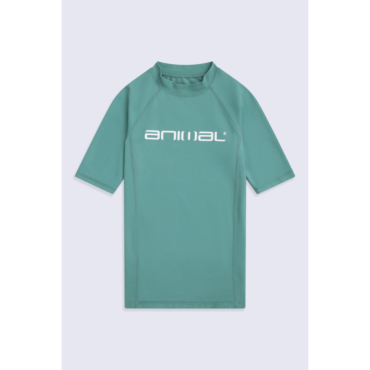 Pale Green - Front - Animal Childrens-Kids Kai Rash Guard