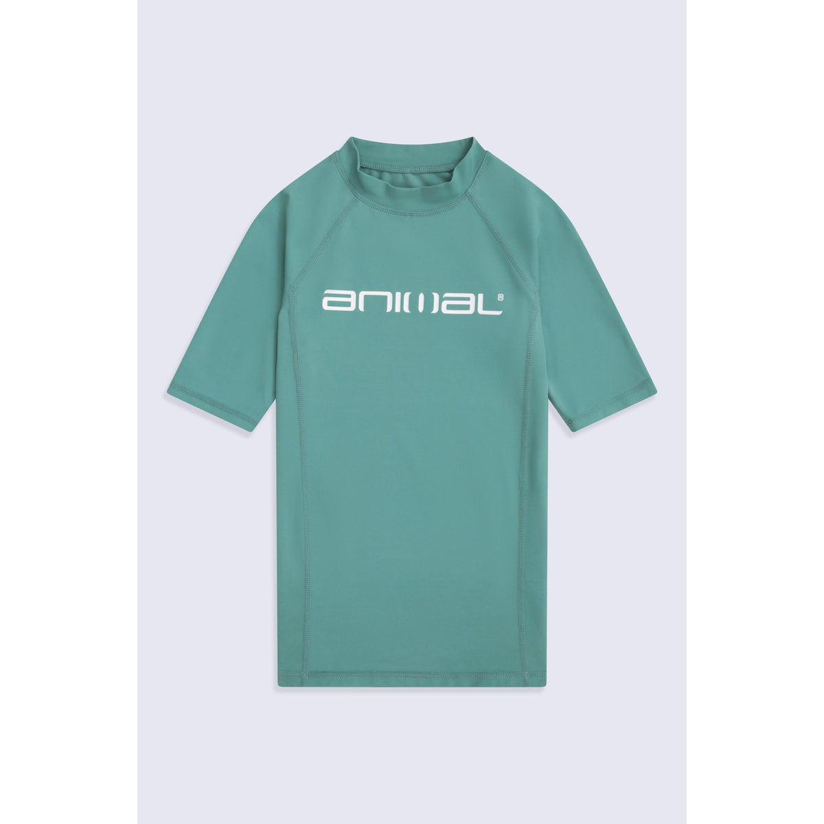 Pale Green - Front - Animal Childrens-Kids Kai Rash Guard