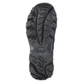 Navy - Pack Shot - Mountain Warehouse Womens-Ladies Adventurer Leopard Print Faux Suede Waterproof Walking Boots