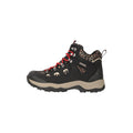 Black - Lifestyle - Mountain Warehouse Womens-Ladies Adventurer Leopard Print Faux Suede Waterproof Walking Boots
