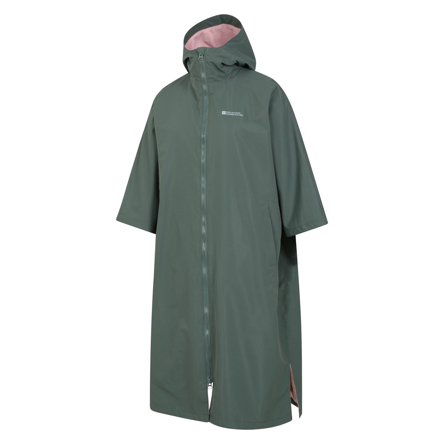 Khaki - Side - Mountain Warehouse Womens-Ladies Coastline Water Resistant Robe
