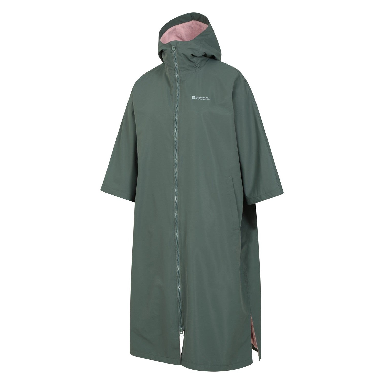 Khaki - Side - Mountain Warehouse Womens-Ladies Coastline Water Resistant Robe