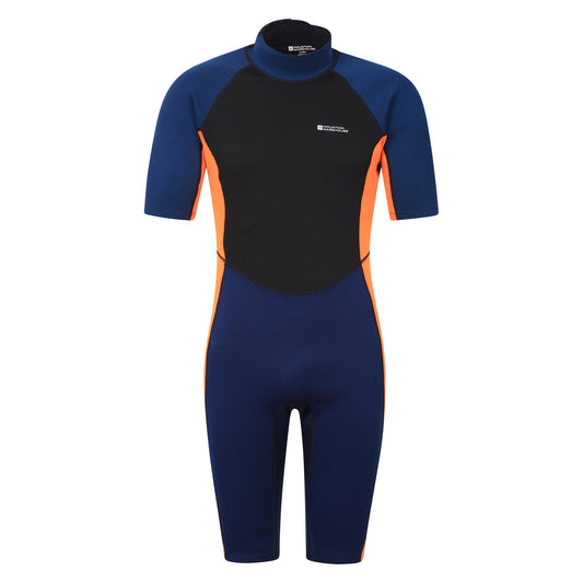 Orange - Front - Mountain Warehouse Mens Neoprene Wetsuit