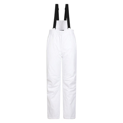 White - Front - Mountain Warehouse Womens-Ladies Moon Slim Leg Ski Trousers