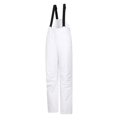 White - Side - Mountain Warehouse Womens-Ladies Moon Slim Leg Ski Trousers