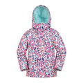 Multicoloured - Back - Mountain Warehouse Childrens-Kids Animal Print Ski Jacket & Trousers Set