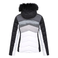 White-Black - Back - Mountain Warehouse Womens-Ladies Cascade Padded Ski Jacket