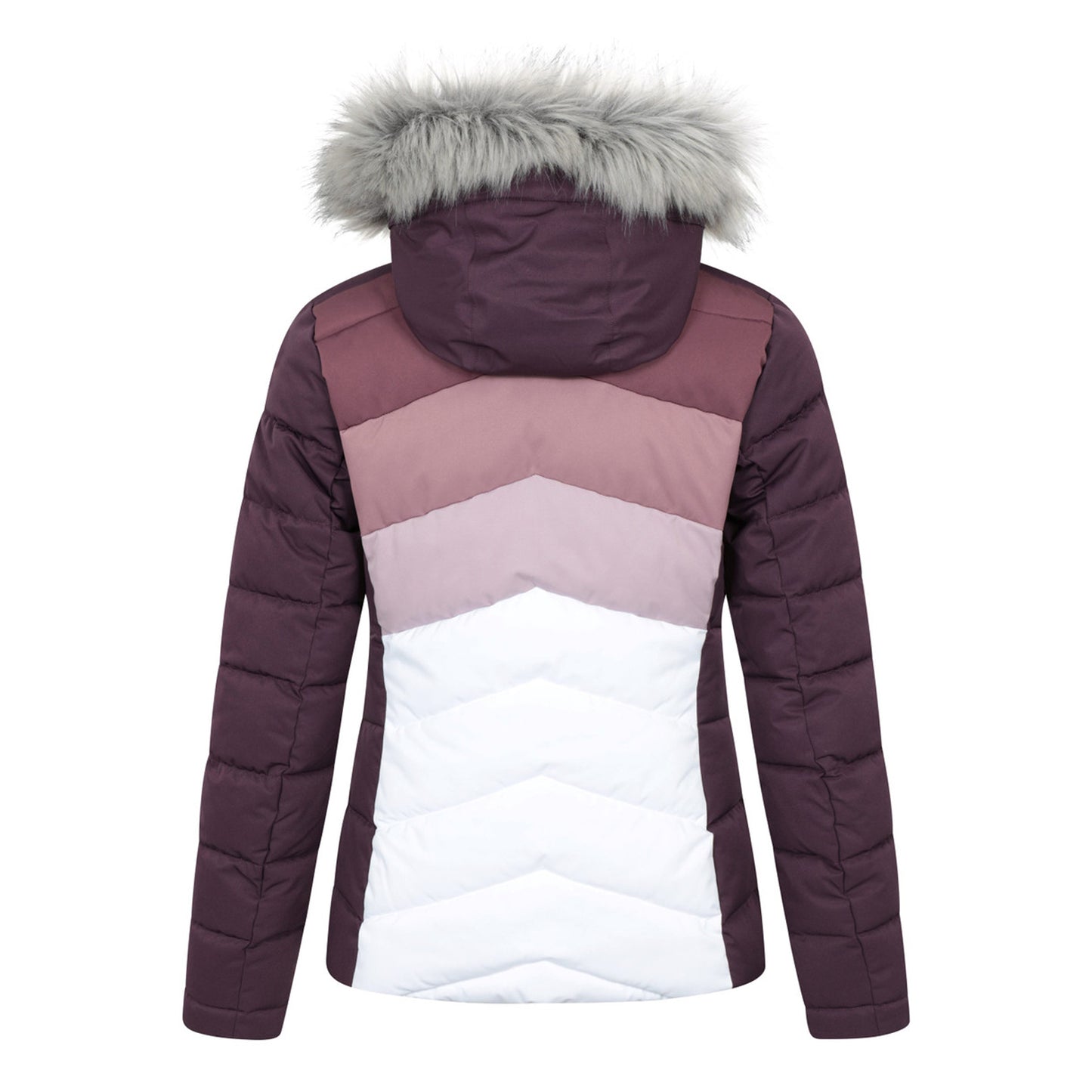 Dusky Purple - Back - Mountain Warehouse Womens-Ladies Cascade Padded Ski Jacket