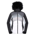 White-Black - Front - Mountain Warehouse Womens-Ladies Cascade Padded Ski Jacket