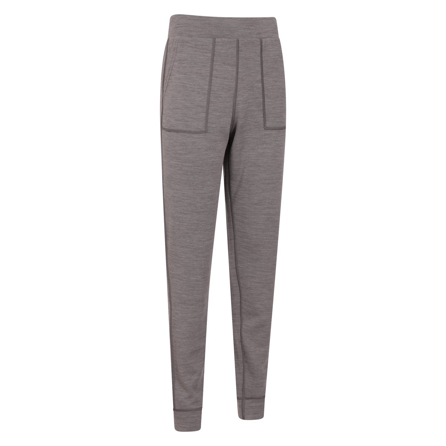 Grey - Lifestyle - Mountain Warehouse Womens-Ladies Merino Wool Jogging Bottoms