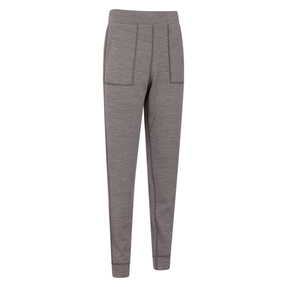 Grey - Lifestyle - Mountain Warehouse Womens-Ladies Merino Wool Jogging Bottoms