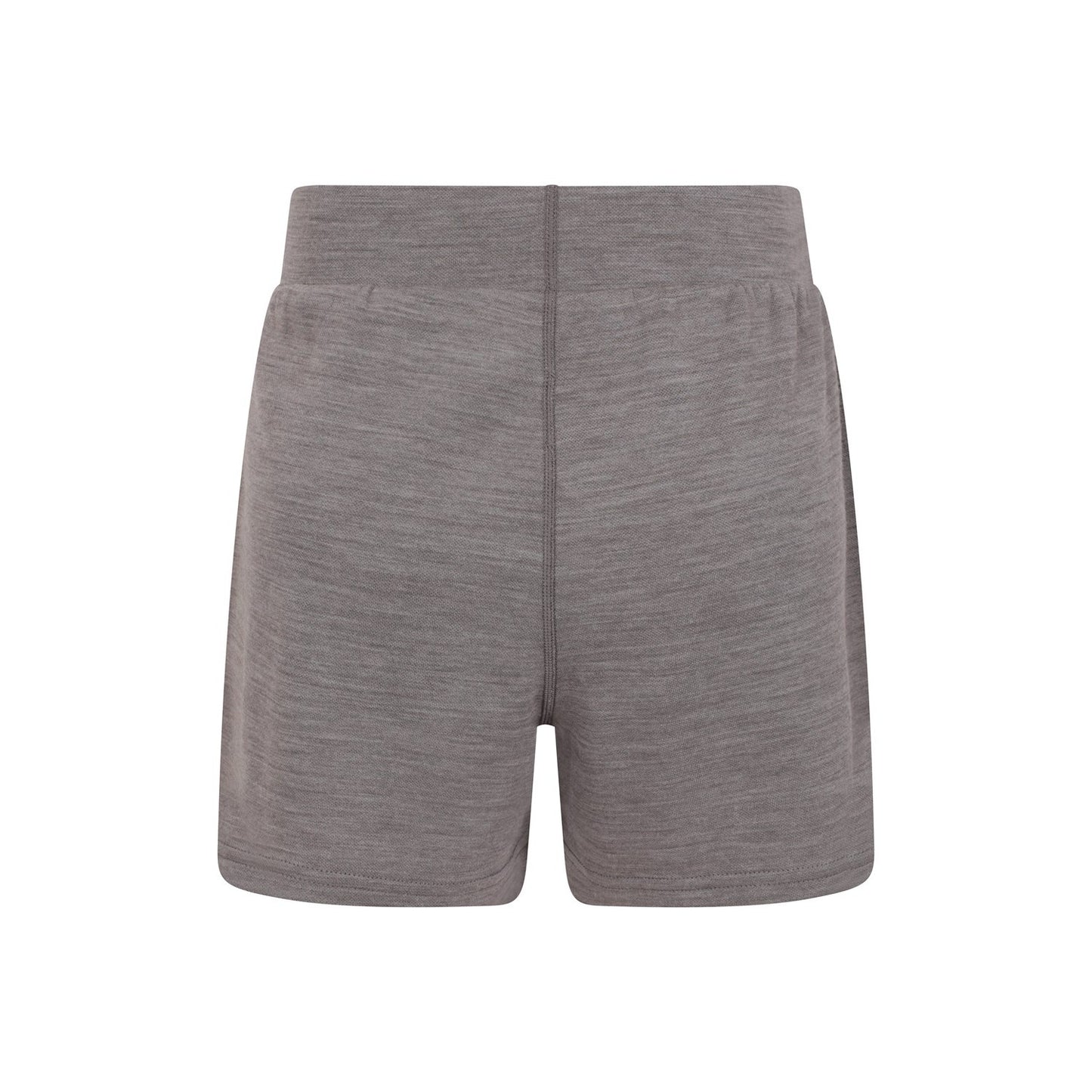 Grey - Back - Mountain Warehouse Womens-Ladies Merino Wool Sweat Shorts