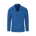 Cobalt Blue - Back - Mountain Warehouse Mens Snowdon Fleece Top