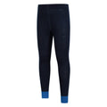 Black-Blue - Lifestyle - Mountain Warehouse Childrens-Kids II Merino Wool Base Layer Bottoms