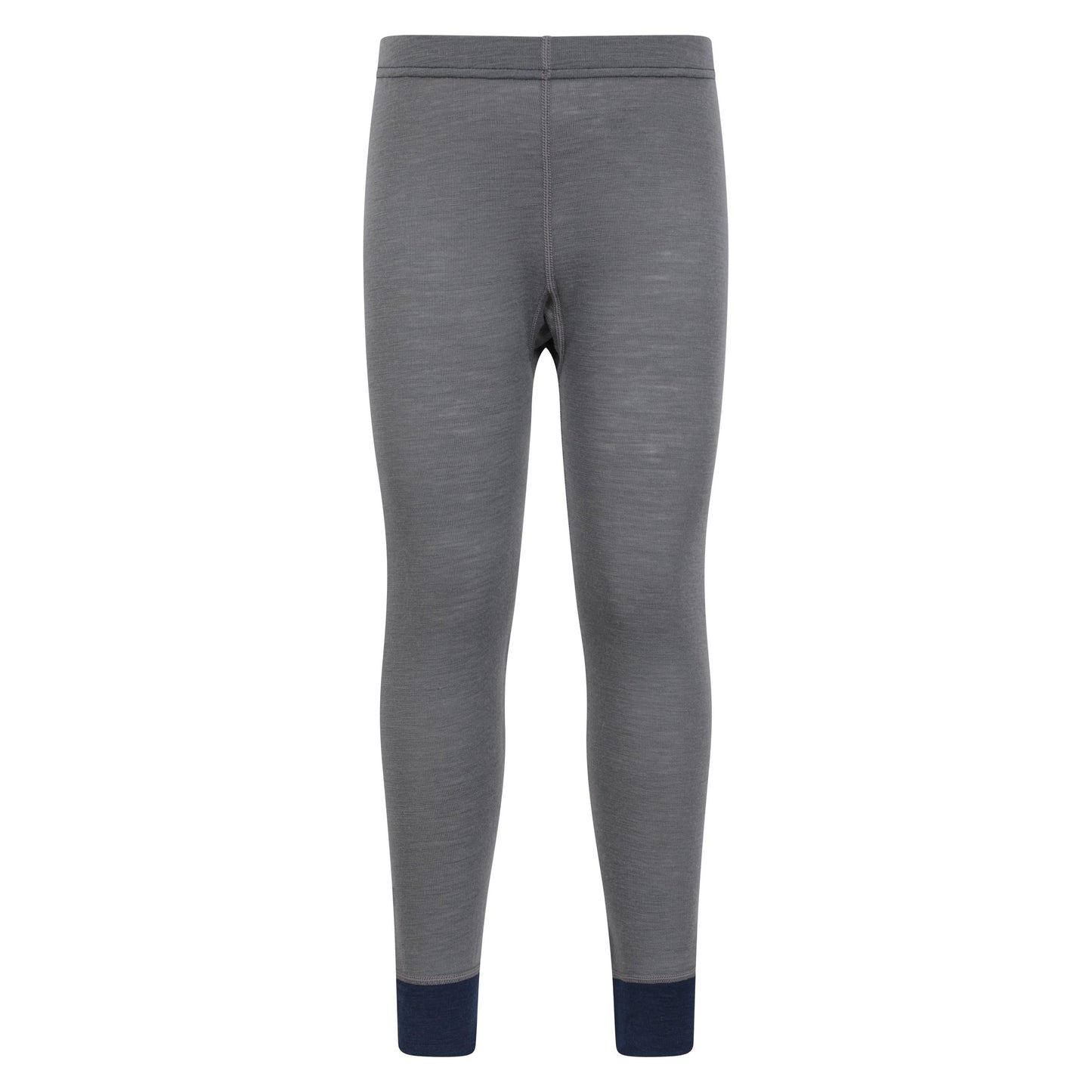 Grey - Front - Mountain Warehouse Childrens-Kids II Merino Wool Base Layer Bottoms