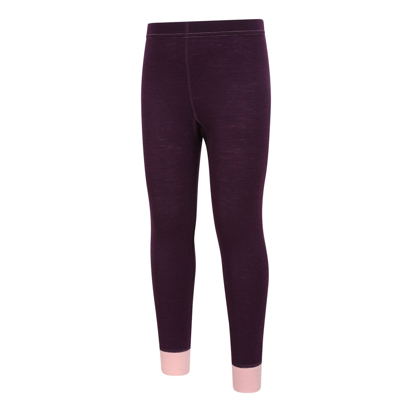 Berry - Lifestyle - Mountain Warehouse Childrens-Kids II Merino Wool Base Layer Bottoms