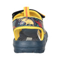 Navy-Mustard - Back - Mountain Warehouse Childrens-Kids Sandals