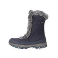 Blue - Pack Shot - Mountain Warehouse Womens-Ladies Ohio Snow Boots