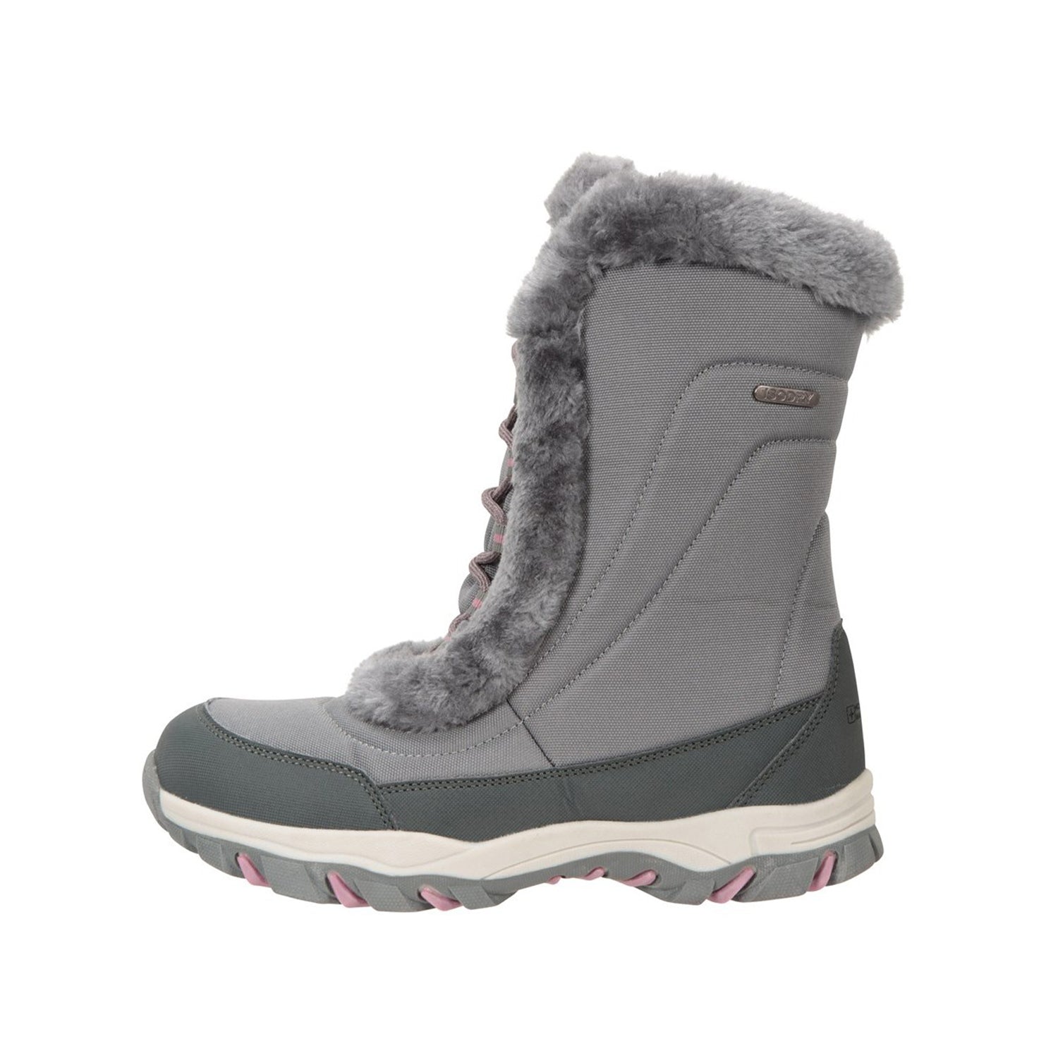 Green - Side - Mountain Warehouse Womens-Ladies Ohio Snow Boots