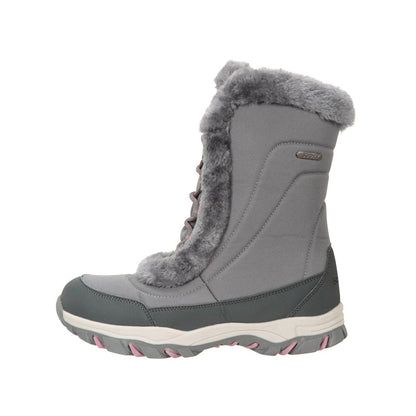 Green - Side - Mountain Warehouse Womens-Ladies Ohio Snow Boots